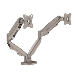 FELLOWES BRAS ARTICULE DOUBLE ECRAN EPPADUAL Silver jusqu’à 39 POUCES redeal.fr
