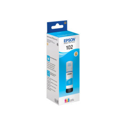 EPSON 1LB 102 EcoTank Cyan ink bottle redeal.fr