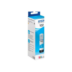 EPSON 1LB 102 EcoTank Cyan ink bottle redeal.fr