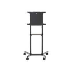 NEOMOUNTS NS-M1250BLACK Support au sol pour écran 37-70p - rotatif - étagère multimédia incluse redeal.fr