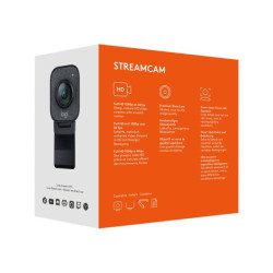 LOGITECH StreamCam Live streaming camera colour 1920 x 1080 1080p audio USB-C 3.1 Gen 1 MJPEG YUY2 redeal.fr
