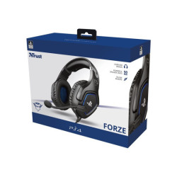 TRUST Casque gaming FORZE pour PS5/PS4 license officielle - Black redeal.fr