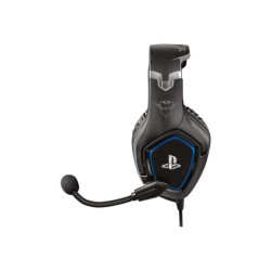 TRUST Casque gaming FORZE pour PS5/PS4 license officielle - Black redeal.fr
