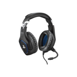 TRUST Casque gaming FORZE pour PS5/PS4 license officielle - Black redeal.fr