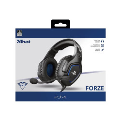 TRUST Casque gaming FORZE pour PS5/PS4 license officielle - Black redeal.fr