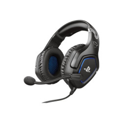 TRUST Casque gaming FORZE pour PS5/PS4 license officielle - Black redeal.fr