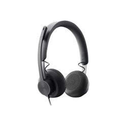 LOGITECH Zone Wired Headset on-ear wired USB-C graphite redeal.fr