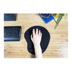 TRUST Tapis de souris ergonomique BIGFOOT XL - noir redeal.fr