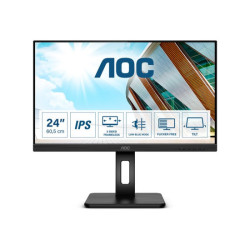 AOC Q24P2Q 23.8p 2560x1440 QHD IPS 250cd/m2 1000:1 4ms HDMI VGA DisplayPort haut-parleurs noir redeal.fr