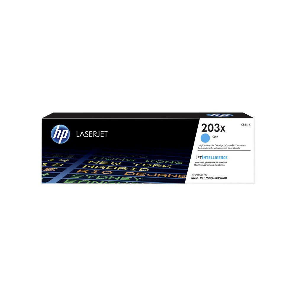 HP 203X Original Cyan LaserJet Toner Cartridge