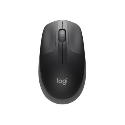 LOGITECH M190 Mouse optical 3 buttons wireless USB wireless receiver mid grey redeal.fr