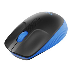 LOGITECH M190 Mouse optical 3 buttons wireless USB wireless receiver blue redeal.fr