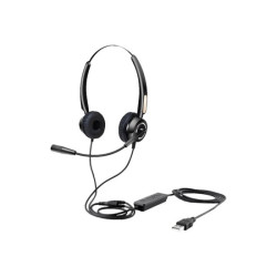 URBAN FACTORY Movee USB Headset With Remote Control redeal.fr