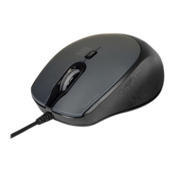 PORT DESIGNS Mouse Office Pro Silent Wired - Black redeal.fr
