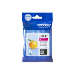 BROTHER LC3211M Magenta ink cartridge with a capacity of 200 pages redeal.fr