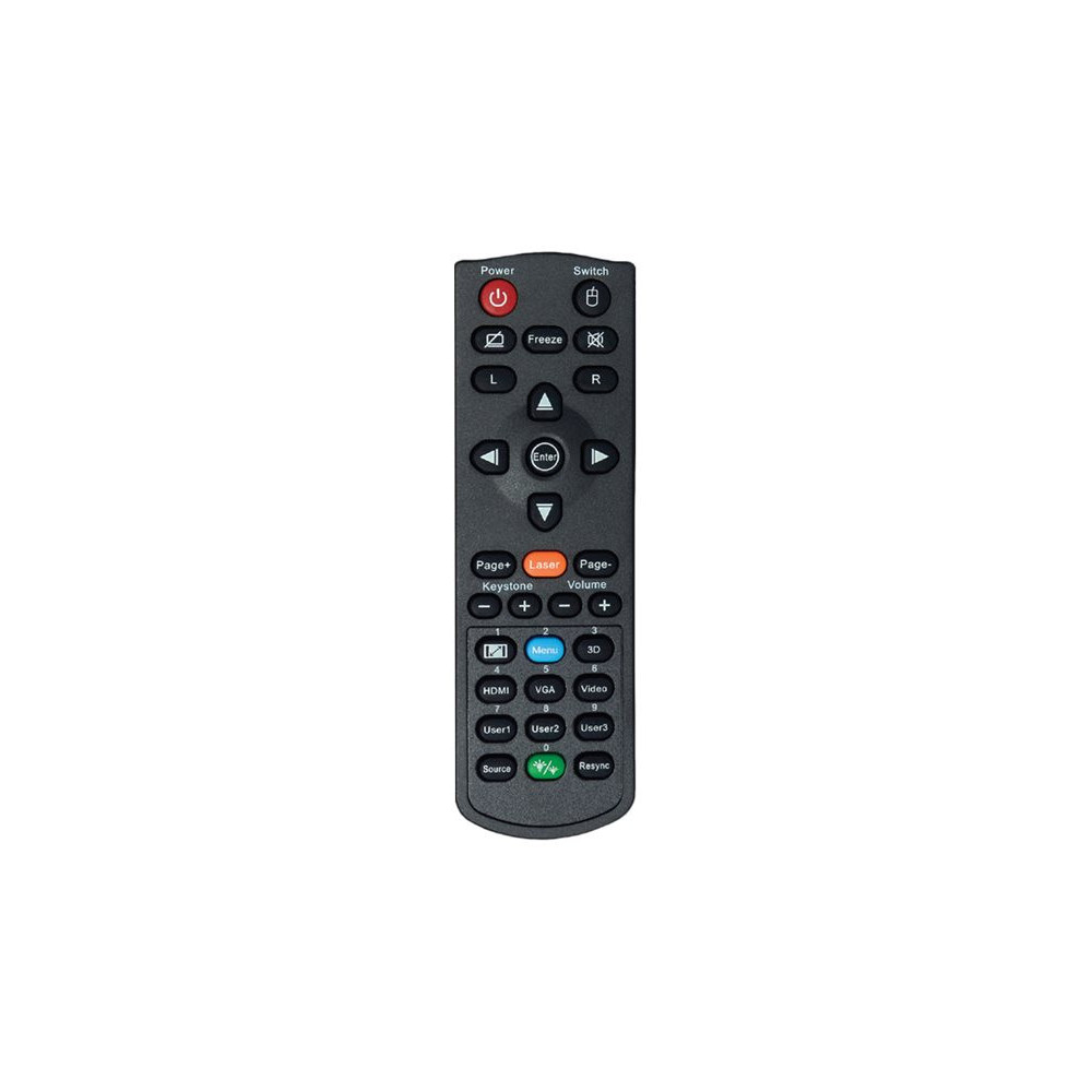 OPTOMA Remote Control X/W/344/345/354/355/WU/W/EH/X416/EH341X/W316ST redeal.fr