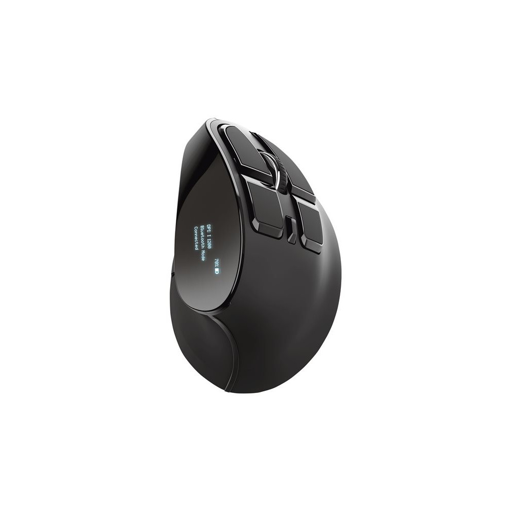 TRUST Souris sans fil ergonomique VOXX Rechargeable - Noire redeal.fr