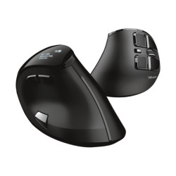 TRUST Souris sans fil ergonomique VOXX Rechargeable - Noire redeal.fr