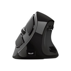 TRUST Souris sans fil ergonomique VOXX Rechargeable - Noire redeal.fr
