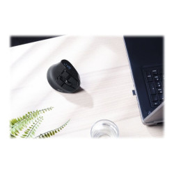 TRUST Souris sans fil ergonomique VOXX Rechargeable - Noire redeal.fr