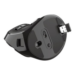 TRUST Souris sans fil ergonomique VOXX Rechargeable - Noire redeal.fr