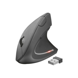 TRUST Souris sans fil ergonomique VERTO - Noire redeal.fr