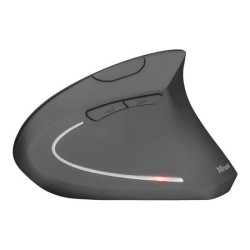 TRUST Souris sans fil ergonomique VERTO - Noire redeal.fr