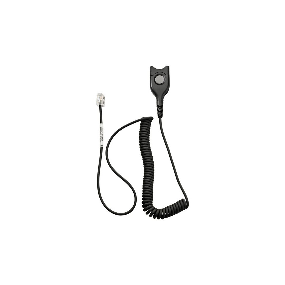 EPOS CSTD 01 Standard headset connection cable with EasyDisconnect to Modular Plug RJ 9 redeal.fr