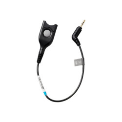 EPOS CCEL 191 DECT/GSM cable. EasyDisconnect with 20cm cable to 2.5mm 3-pole jack. For SC CC SH series redeal.fr