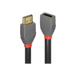 LINDY 0.5m HDMI Extension Cable Anthra Line redeal.fr
