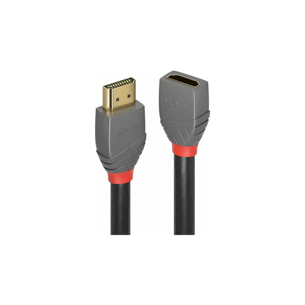 LINDY 2m HDMI Extension Cable Anthra Line redeal.fr