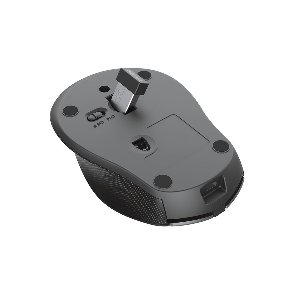 TRUST Souris sans fil ZAYA rechargeable - Noire redeal.fr