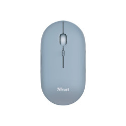 TRUST Souris sans fil PUCK Ultra-plate rechargeable - Bleue redeal.fr