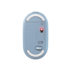 TRUST Souris sans fil PUCK Ultra-plate rechargeable - Bleue redeal.fr