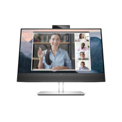 HP Écran de conférence E24mv G4 FHD avec webcam IR 5Mpx 23.8p FHD 1920x1080 HDMI VGA USB hub DisplayPort 3/3/0 redeal.fr