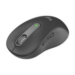 LOGITECH Signature M650 L Mouse large size optical 5 buttons wireless Bluetooth 2.4 GHz Bolt USB receiver graphite