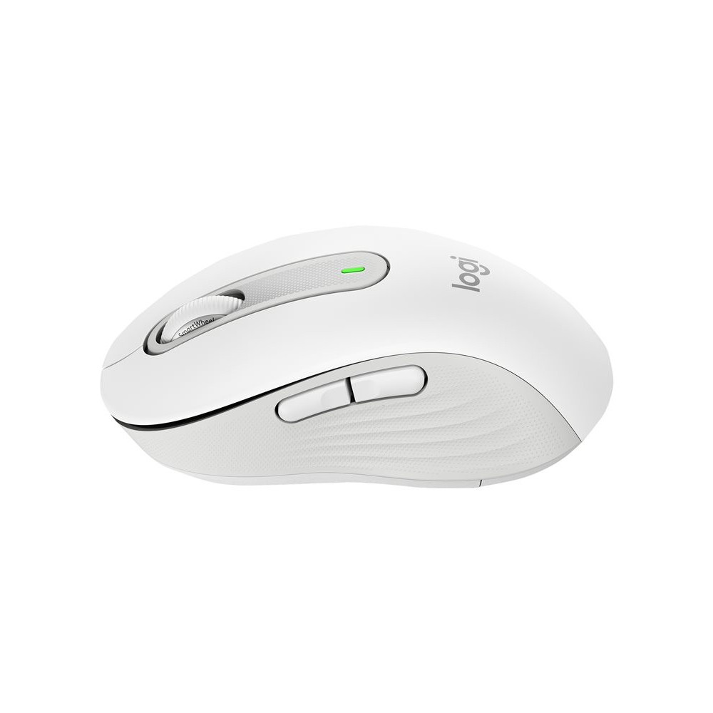 LOGITECH Signature M650 for Business Mouse wireless Bluetooth 2.4 GHz Bolt USB receiver off-white redeal.fr