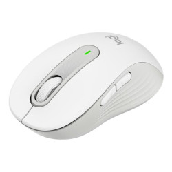 LOGITECH Signature M650 for Business Mouse wireless Bluetooth 2.4 GHz Bolt USB receiver off-white redeal.fr