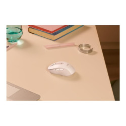 LOGITECH Signature M650 for Business Mouse wireless Bluetooth 2.4 GHz Bolt USB receiver off-white redeal.fr