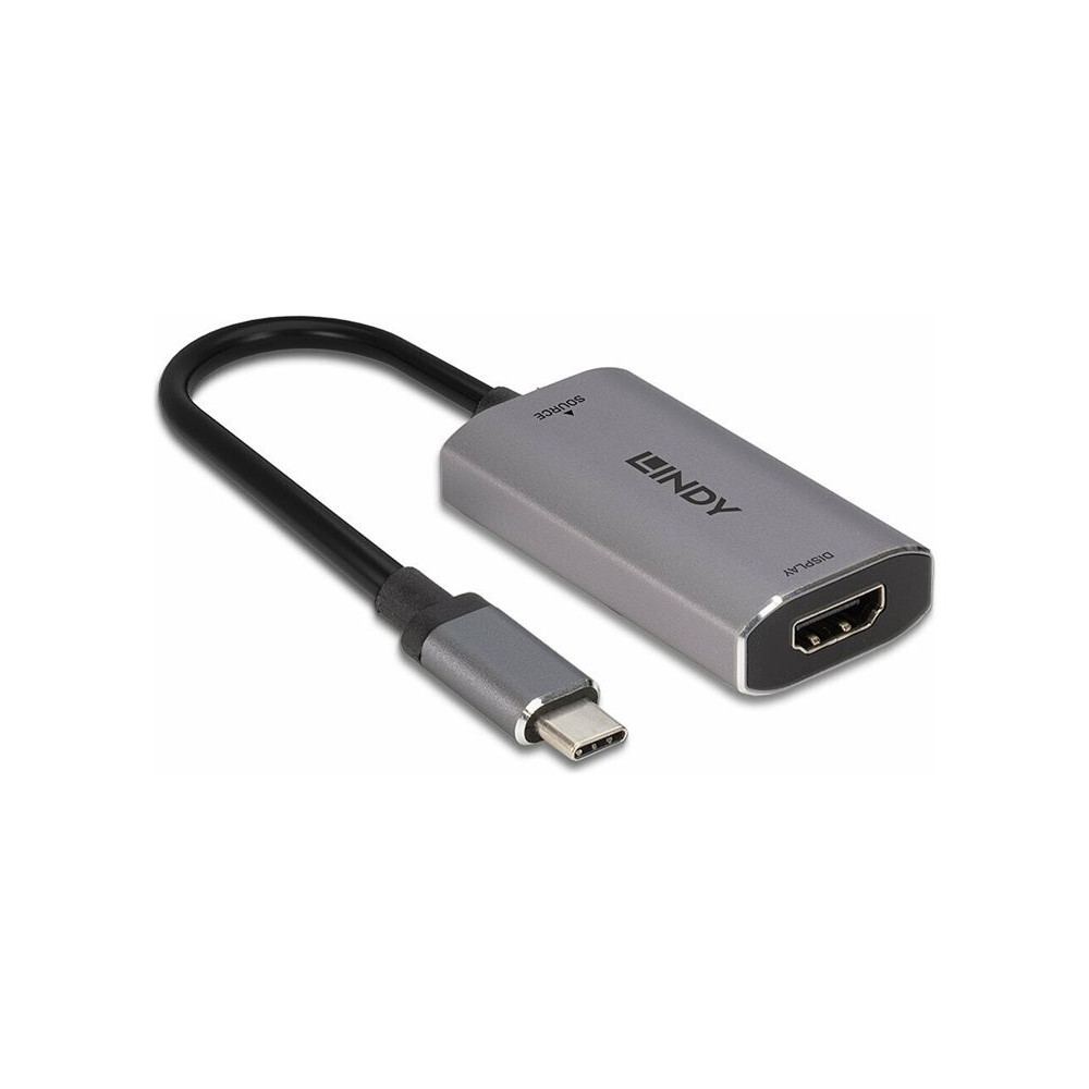 LINDY USB Type C to HDMI 8K Converter Connect an 8K HDMI display to your computers USB Type C port redeal.fr