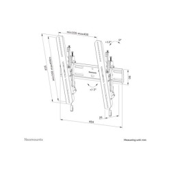 NEOMOUNTS WL35S-850BL14 Support pour écran mural 32-75p - inclinable - verrouillable - installation rapide redeal.fr