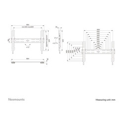 NEOMOUNTS WL35S-850BL16 Support pour écran mural 42-86p - inclinable - verrouillable - installation rapide redeal.fr