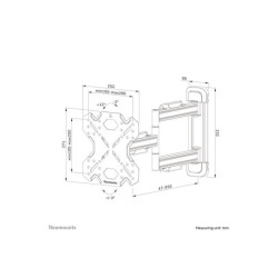 NEOMOUNTS WL40S-850BL12 Support pour écran mural 32-55p - orientable - installation rapide redeal.fr