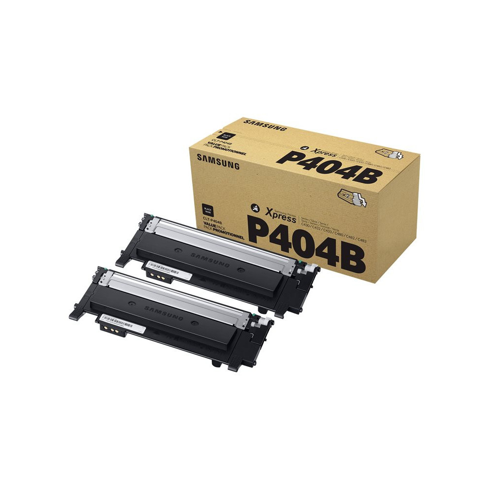 SAMSUNG CLT-P404B/ELS 2-pk Blk Toner Crtg