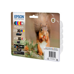 EPSON 1LB Multipack 6 colours 378XL/478XL Squirrel incl. R/G Clara Phto HD Ink
