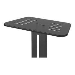 NEOMOUNTS FL50-550BL1 Support au sol mobile pour écran 37-70p - étagère multimédia et support caméra inclus redeal.fr