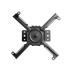 NEOMOUNTS CL25-540BL1 Support de plafond pour vidéoprojecteur - h 60.5-90.5 cm - installation facile - orientable