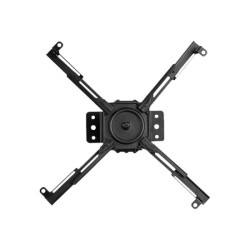 NEOMOUNTS CL25-540BL1 Support de plafond pour vidéoprojecteur - h 60.5-90.5 cm - installation facile - orientable