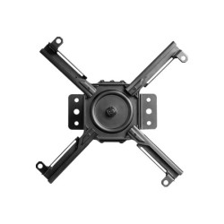 NEOMOUNTS CL25-540BL1 Support de plafond pour vidéoprojecteur - h 60.5-90.5 cm - installation facile - orientable