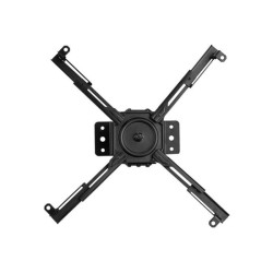 NEOMOUNTS CL25-550BL1 Support de plafond pour vidéoprojecteur - h 74.5-114.5 cm - installation facile - orientable